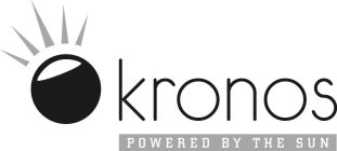 KRONOS POWERED BY THE SUN