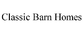 CLASSIC BARN HOMES