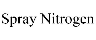 SPRAY NITROGEN