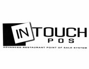 INTOUCH POS ADVANCED RESTAURANT POINT OF SALE SYSTEM