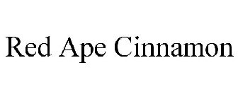 RED APE CINNAMON