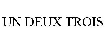 UN DEUX TROIS