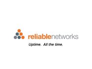 RELIABLENETWORKS UPTIME. ALL THE TIME.