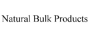 NATURAL BULK PRODUCTS