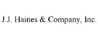 J.J. HAINES & COMPANY, INC.