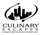 CULINARY ESCAPES UNIQUE FOOD TOURS, AN INSIDER'S VIEW
