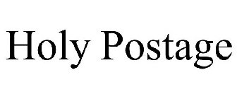 HOLY POSTAGE