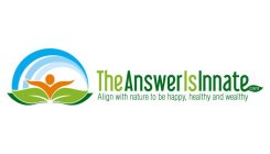 THEANSWERISINNATECOM ALIGN WITH NATURE TO BE HAPPY, HEALTHY AND WEALTHY