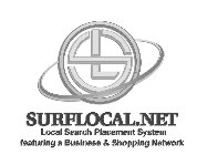SURFLOCAL.NET LOCAL SEARCH PLACEMENT SYSTEM FEATURING A BUSINESS & SHOPPING NETWORK SL