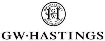 GW · HASTINGS GWH BAG COLLECTION GW·HASTINGS