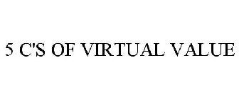 5 C'S OF VIRTUAL VALUE