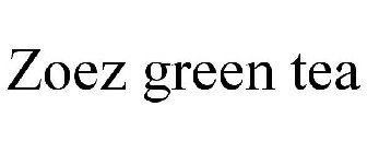 ZOEZ GREEN TEA