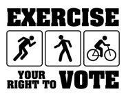 EXERCISE YOUR RIGHT TO VOTE