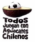 TODOS JUEGAN CON AGUACATES CHILENOS