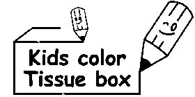 KIDS COLOR TISSUE BOX