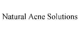 NATURAL ACNE SOLUTIONS