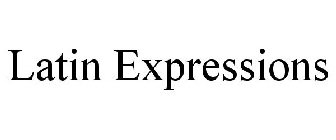 LATIN EXPRESSIONS