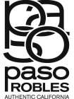 PASO PASO ROBLES AUTHENTIC CALIFORNIA