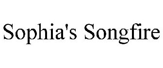 SOPHIA'S SONGFIRE