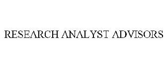 RESEARCH ANALYST ADVISORS