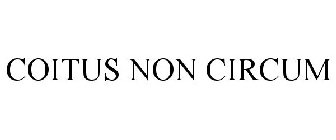 COITUS NON CIRCUM