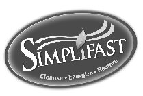 SIMPLIFAST CLEANSE · ENERGIZE · RESTORE