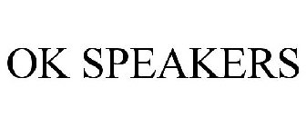 OK SPEAKERS