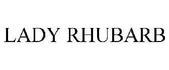 LADY RHUBARB