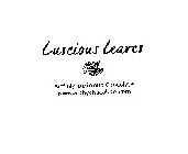 LUSCIOUS LEAVES ARTFULLY DELICIOUS CHOCOLATE WWW.ARTBYCHOCOLATE.COM