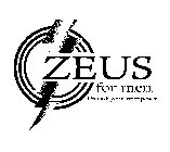 ZEUS FOR MEN UNLEASH YOUR INNER POWER