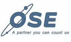 OSE A PARTNER YOU CAN COUNT ON