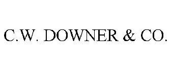 C.W. DOWNER & CO.