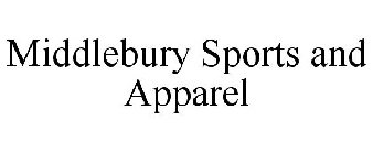 MIDDLEBURY SPORTS AND APPAREL