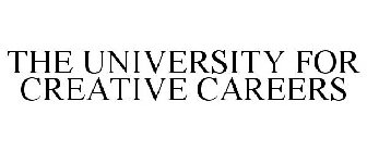 THE UNIVERSITY FOR CREATIVE CAREERS