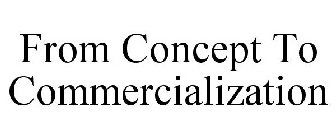 FROM CONCEPT TO COMMERCIALIZATION