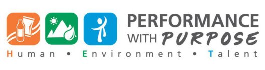 PERFORMANCE WITH PURPOSE HUMAN ENVIRONMENT TALENT