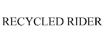RECYCLED RIDER
