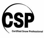 CSP CERTIFIED SNOW PROFESSIONAL