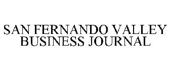 SAN FERNANDO VALLEY BUSINESS JOURNAL