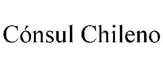 CÓNSUL CHILENO