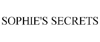 SOPHIE'S SECRETS