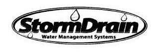 STORMDRAIN WATER MANAGEMENT SYSTEMS