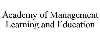 ACADEMY OF MANAGEMENT LEARNING AND EDUCATION