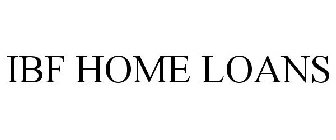 IBF HOME LOANS