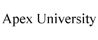 APEX UNIVERSITY