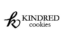 K KINDRED COOKIES