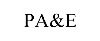 PA&E