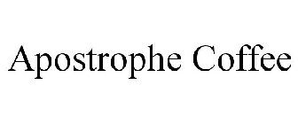 APOSTROPHE COFFEE