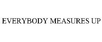 EVERYBODY MEASURES UP