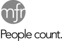 MFR PEOPLE COUNT.